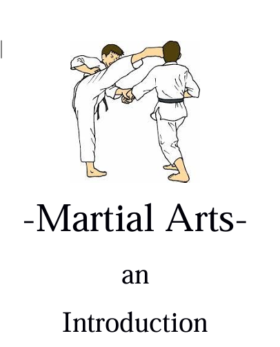 Martial Arts An introduction
