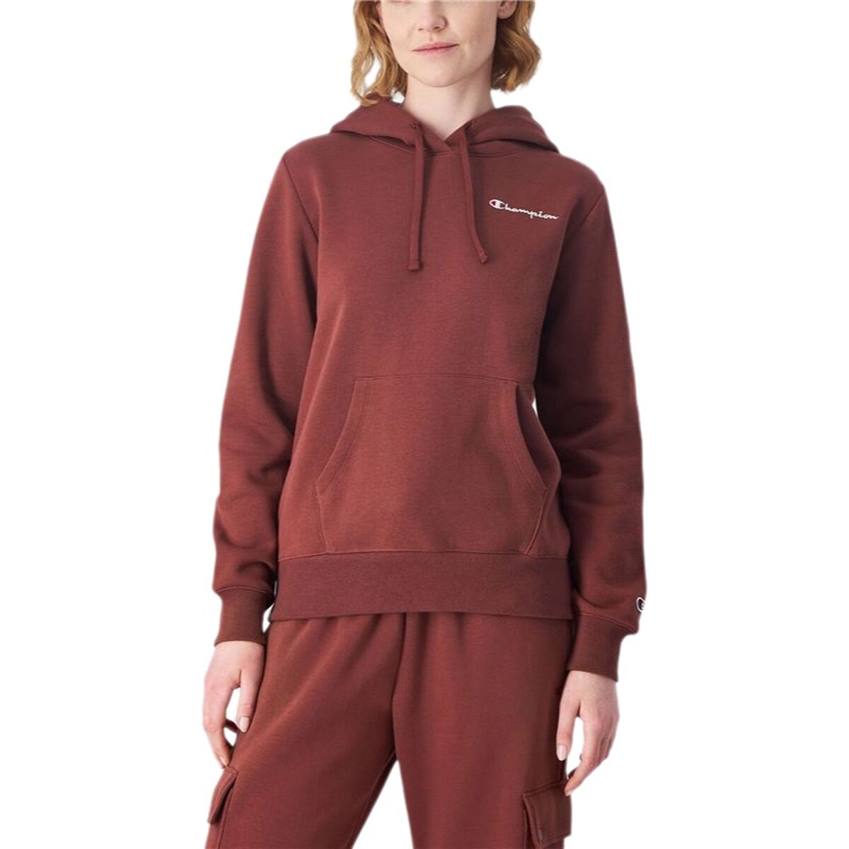 Women’s Hoodie Champion Brown M