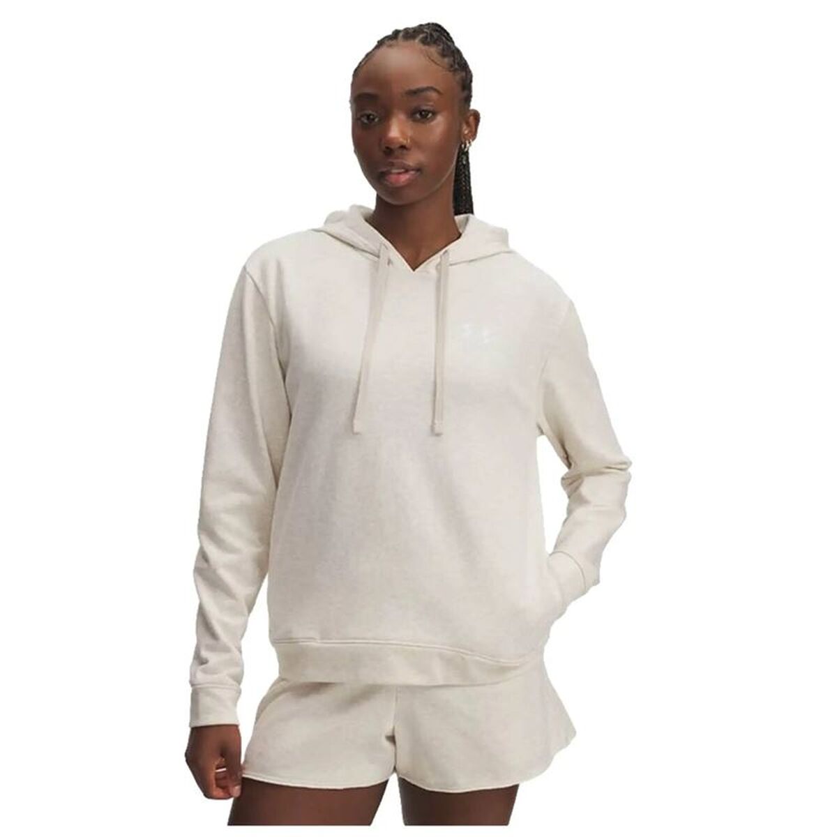 Women’s Hoodie Under Armour Rival Terry Hoodie White XL
