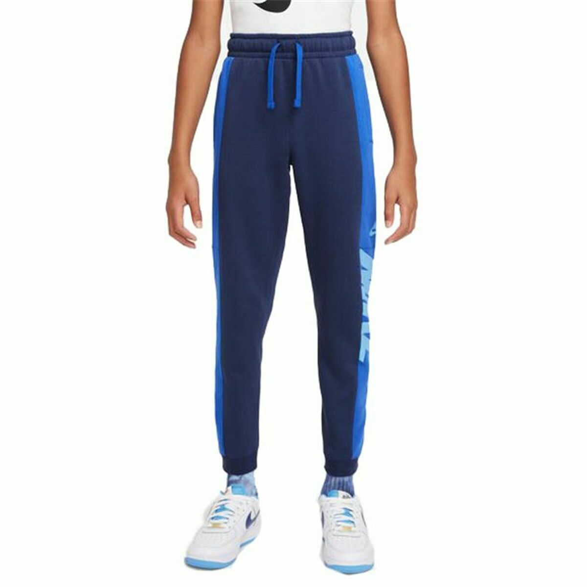 Children's Tracksuit Bottoms Nike Sportswear  Blue 8-10 Years