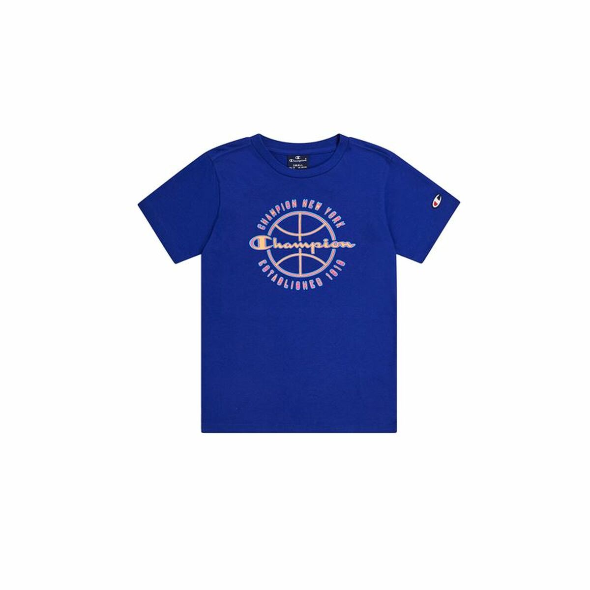 Men’s Short Sleeve T-Shirt Champion Crewneck S