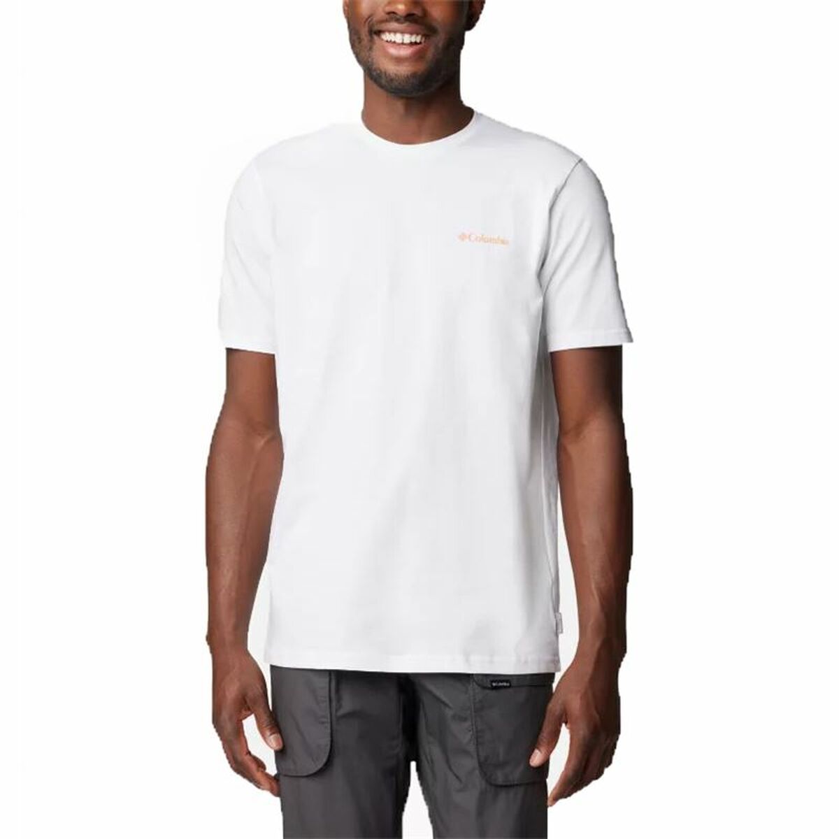 Men’s Short Sleeve T-Shirt Columbia Explorers Canyon™ White L