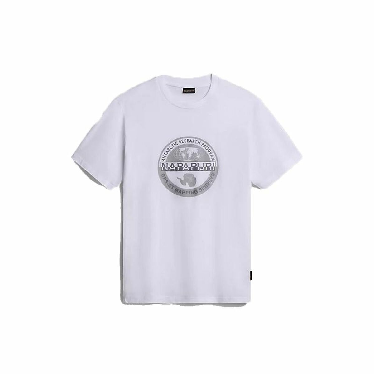 Short-sleeve Sports T-shirt Napapijri S-Bollo Ss 1  White XL
