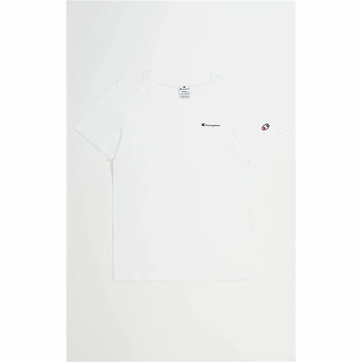 Women’s Short Sleeve T-Shirt Champion Crewneck S