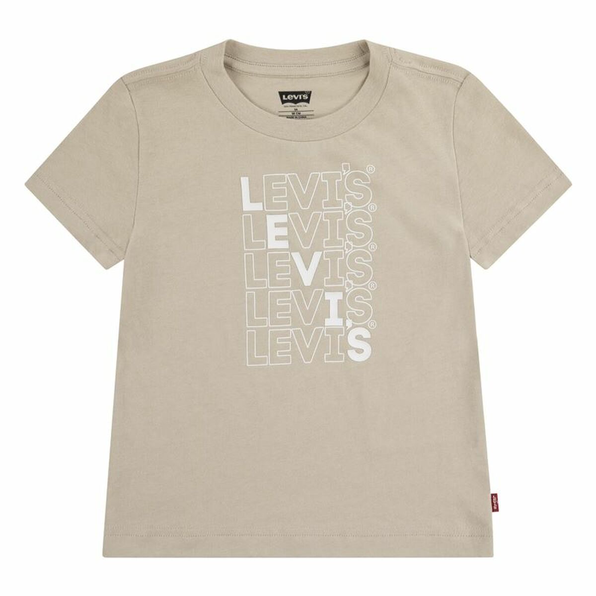 Child's Short Sleeve T-Shirt Levi's Oxford 5 Years
